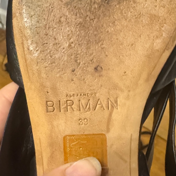 Alexandre Birman Women's Lace Up Flats Size 39 women’s 8 - Picture 4 of 7